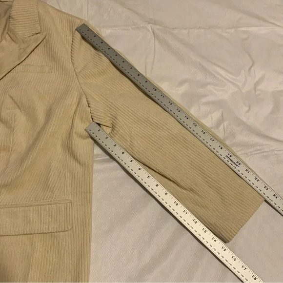 Rowing Blazers Corduroy Jacket Double Breasted 2XL XXL Target Cream Ivory - Picture 12 of 15